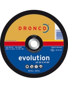 Disco dronco as30s-ht 230x3,0x22,2 corte metal de dronco caja