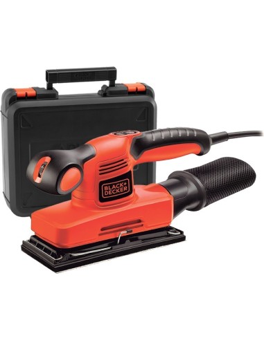 Lijadora orbital ka320eka-qs 240w + maletín de black & decker