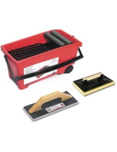 Kit rubiclean 2 69915 cubeta + llana + talocha de rubi
