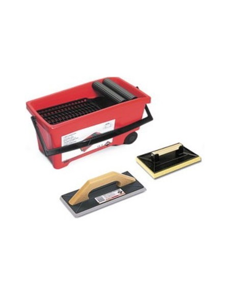Kit rubiclean 2 69915 cubeta + llana + talocha de rubi