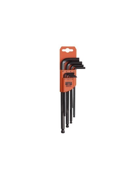 Juego llaves allen hexagonal be9770 1,5-10 de bahco