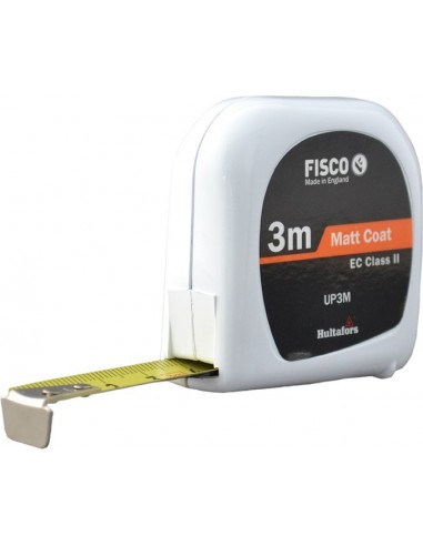 Flexómetro up3m 16mm uniplas sin freno de fisco caja de 6