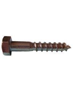 Tornillo barraquero hexagonal 571 08x080 zincado de gfd caja de