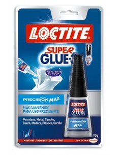 Pegamento super glue 3 10gr. 2056072 de loctite caja de 12