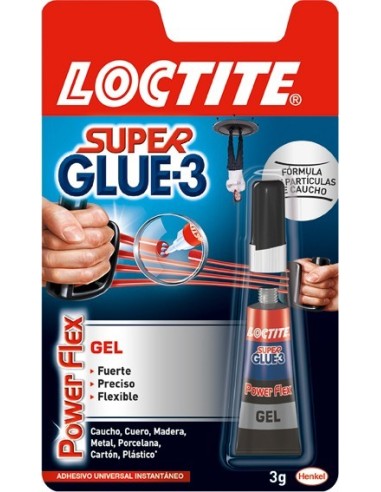 Pegamento s.glue3 p.flex 3gr 078/2067093 de loctite caja de 12