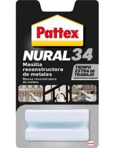 Nural 34 masilla reconstructora de metales de pattex