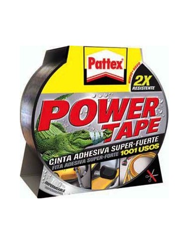 Pattex power tape 1669710 50x25 gris de pattex