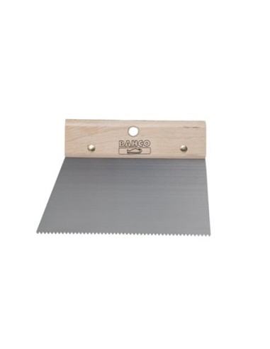 Espatula encolar 2212/12cm dentado fino de bahco caja de 5
