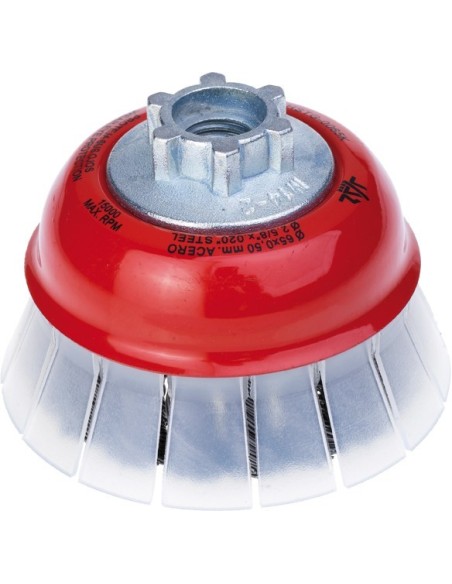 Cepillo amoladora hstg-0065x0,50xm14 acer.con g de jaz-zubiaurre