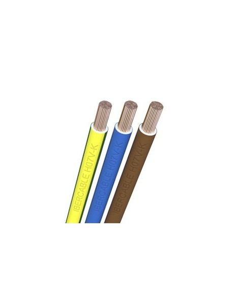 Hilo linea flexible gris 1x4 de ibercable caja de 100 unidades