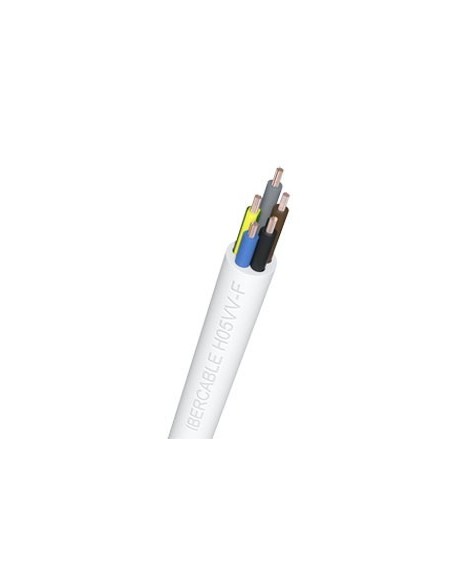 Manguera blanca 2x1,5 de ibercable caja de 100 unidades