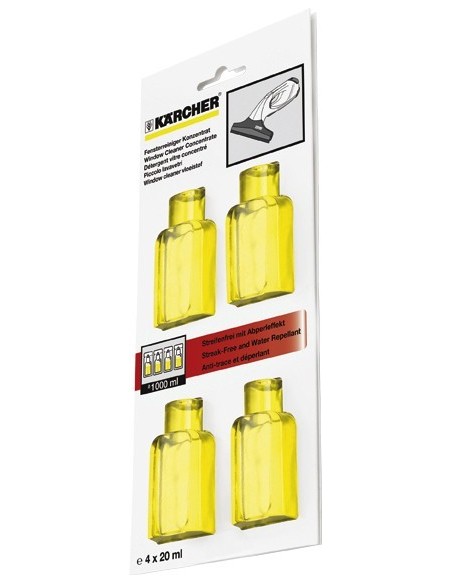 Detergente concentrado wv50 4x20ml de karcher