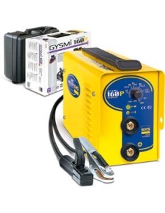Equipo soldar inverter gysmi 160p con accesorios + maletín de