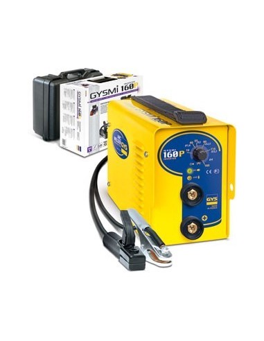 Equipo soldar inverter gysmi 160p con accesorios + maletín de