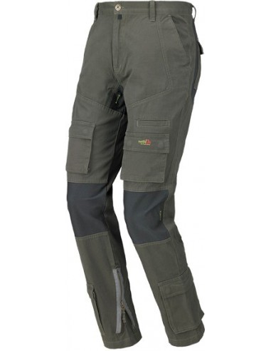Pantalon stretch on verde/negro 8738 t-xxl de starter