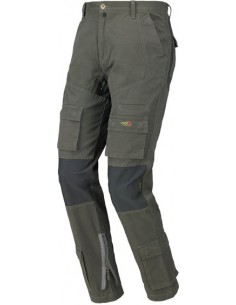 Pantalon stretch on verde/negro 8738 t-s de starter