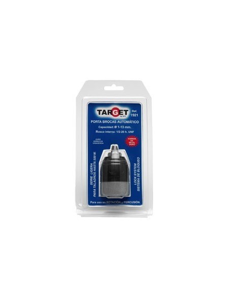 Portabrocas automatico combinado 1/2-20/1-13 pb1921 bl de target