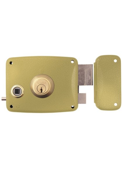 Cerradura 5125-b/12d hierro esmaltado de lince