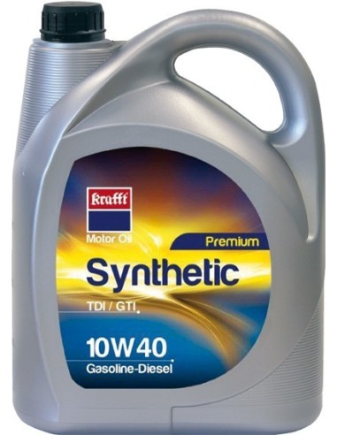 Aceite sintetico 10w40 g 65485-5l de krafft