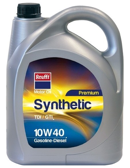 Aceite sintetico 10w40 g 65485-5l de krafft