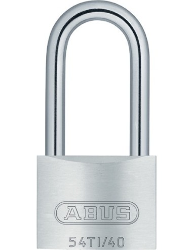 Candado titalium arco largo 54ti/30hb30 de abus caja de 12