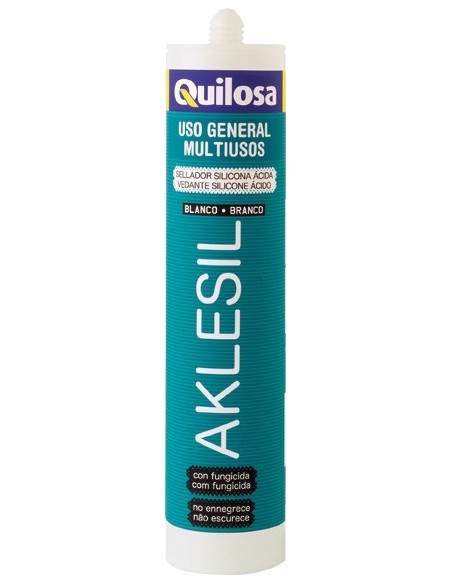 Silicona aklesil 58156-280ml trans de quilosa caja de 24