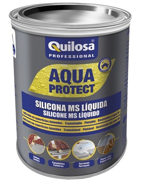 Silicona ms liquida 3111 5kg gris de quilosa