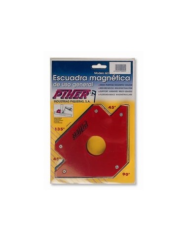 Escuadra q-2 mediana 110mm magnetica de piher