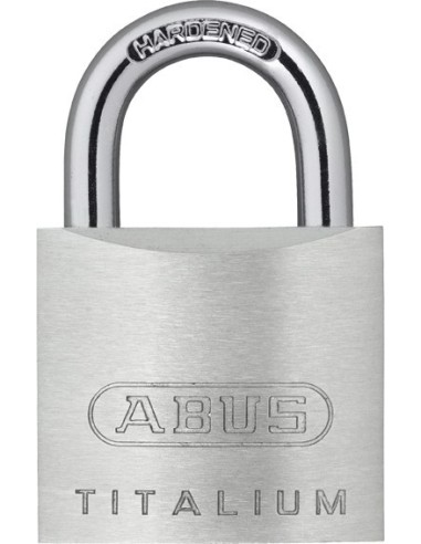 Candado titalium arco normal 54ti/15 de abus caja de 12 unidades