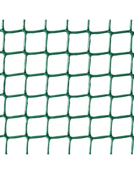 Malla plastica cuadranet c-123 vde r/25m de nortene