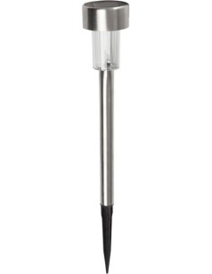 Baliza solar led astra ø5,5x28cm de nortene caja de 24 unidades
