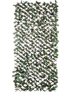 Celosia mimbre natural con hojas wickgreen 1x2 de nortene