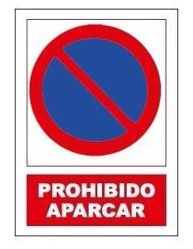 Señal prohibido aparcar sp885 de jg señalizacion