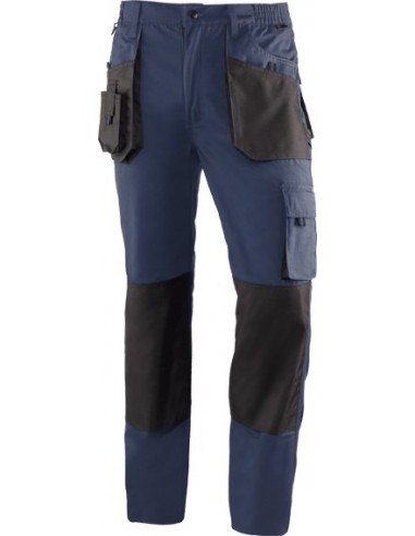Pantalon top range 981 t-xl azul marino/negro de juba