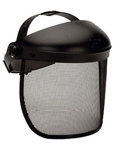 Pantalla desbrozadora 425 visor malla metalica de climax