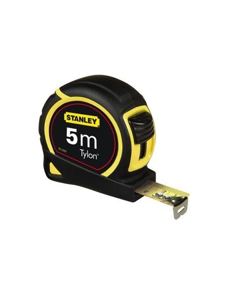 Flexómetro bi-materia tylon 130697n-05mx19mm de stanley caja de