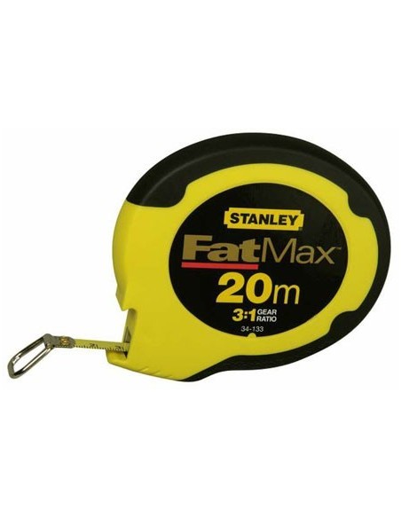 Cinta métrica acero inoxidable 034133-20m de stanley
