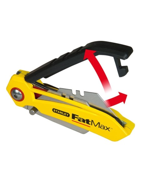 Cuchillo hoja fina fat max plegable 10827 de stanley