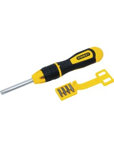 Destornillador multipuntas de carraca 11pz 068010 de stanley