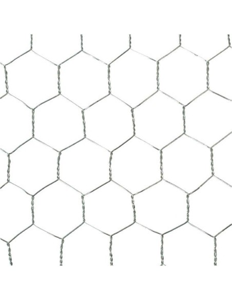 Enrejado triple torsion galvanizado 51x0,90mm 0,60x50m de s.i.b.