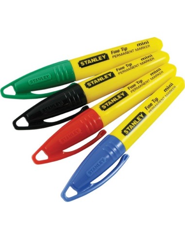 Marcador punta fina mini 147329 multicolores de stanley