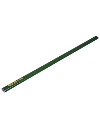 Lápiz albañil 103851-176mm verde de stanley caja de 12 unidades