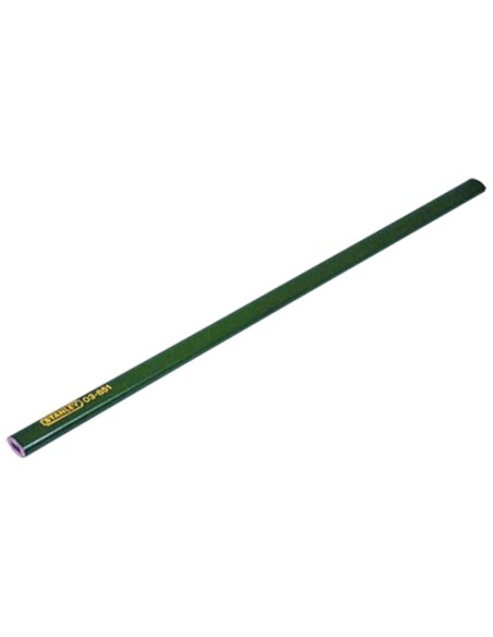 Lápiz albañil 103851-176mm verde de stanley caja de 12 unidades