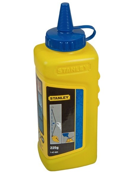 Polvo de trazado azul 147803-225g de stanley caja de 12 unidades