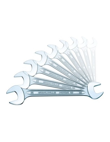 Juego llave plana boca fija 10/12pz de stahlwille