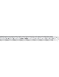 Regla flexible acero inoxidable satinado 1010020030 de vogel