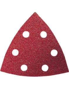 Lija triangular f460 6 perforaciones con velcro 93mm g120 bl5