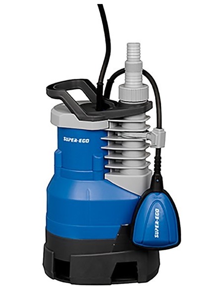 Bomba sumergible bts-155 aguas sucias 900w de super ego
