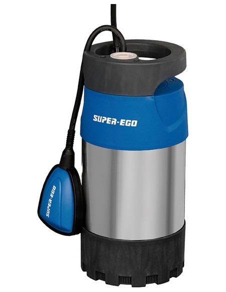 Bomba sumergible bls-55 aguas limpias 800w inoxidable de super