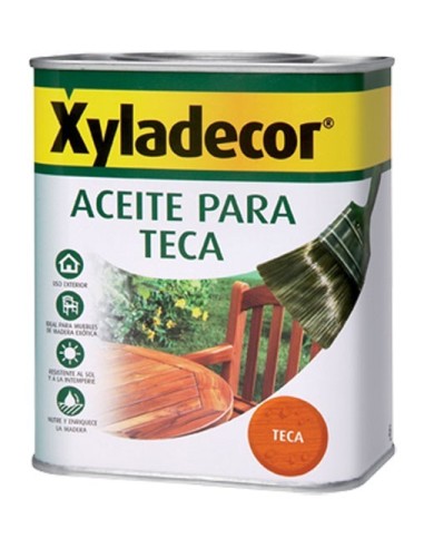 Xyladecor aceite teca 678000176 750ml incoloro de xyladecor